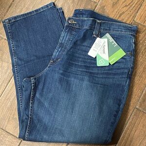 L.L. Bean Jeans Mens 42x29 Blue Standard Fit Bean Flex Cotton Blend